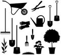 Gardening Items Ã¢â¬â Vector illustration